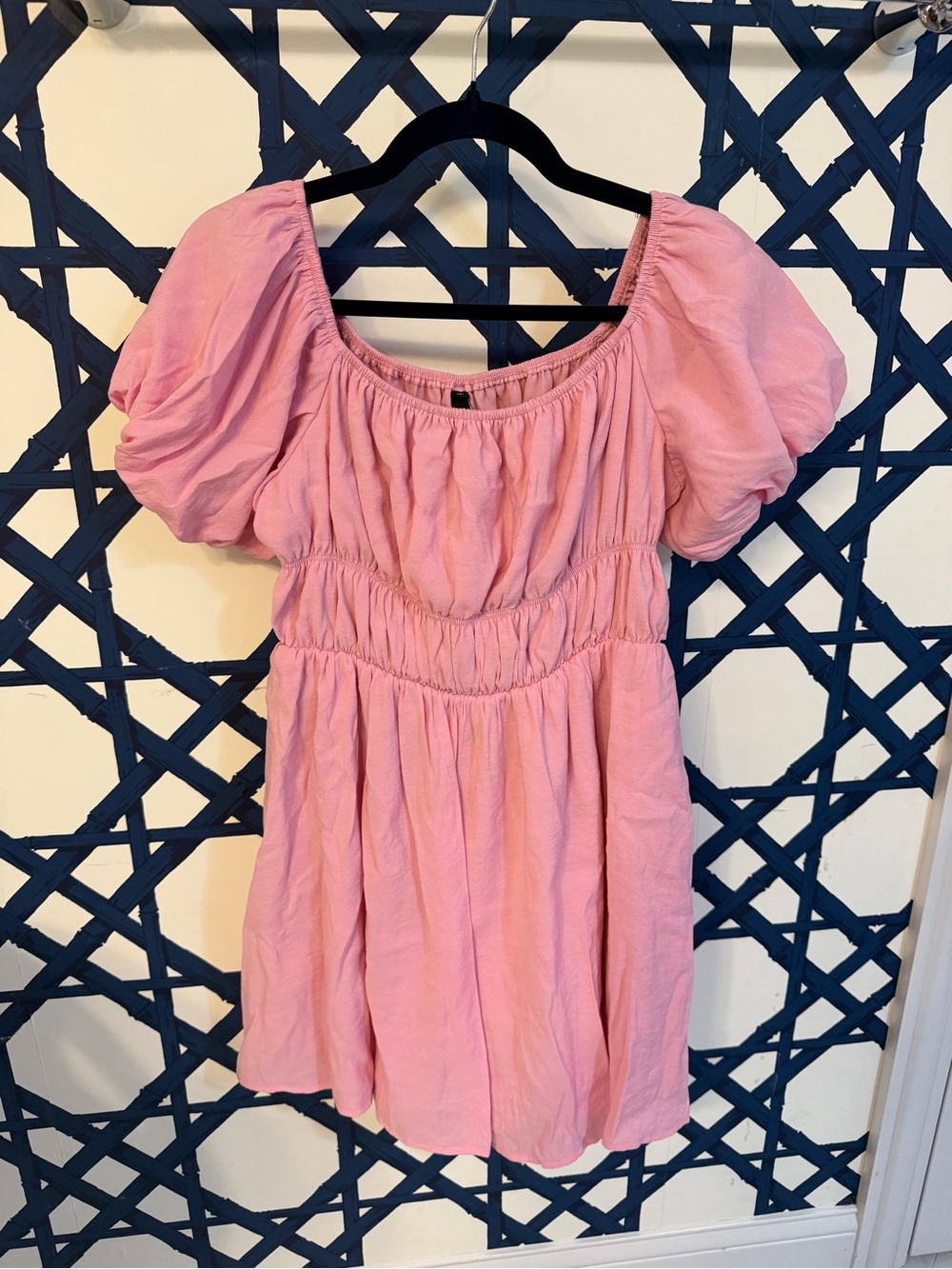 Cute boutique pink dress